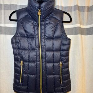 Michael Kors Navy Puffer Vest